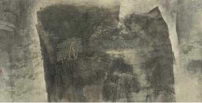 李华弌 1999年作 风景64.8 by 125.1 cm